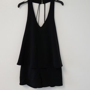 E.SSUE BLACK ROMPER